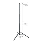 Stativ Tripod för arbetsbelysning, 2 m