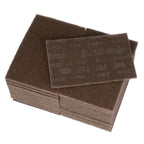 Scotch-Brite™ 7440 Cut & Polish ark, 158 mm x 224 mm, A MED, Brun
