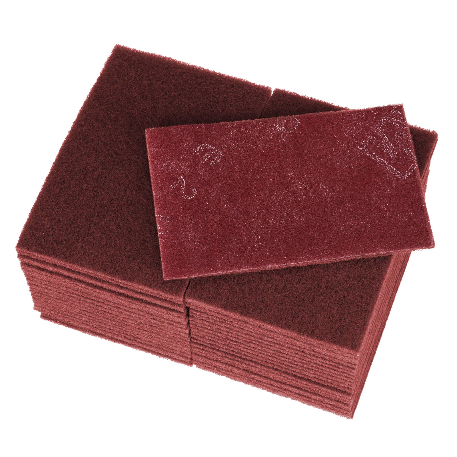 Scotch-Brite™ Ark 7447, 158 mm x 224 mm, A VFN, Röd