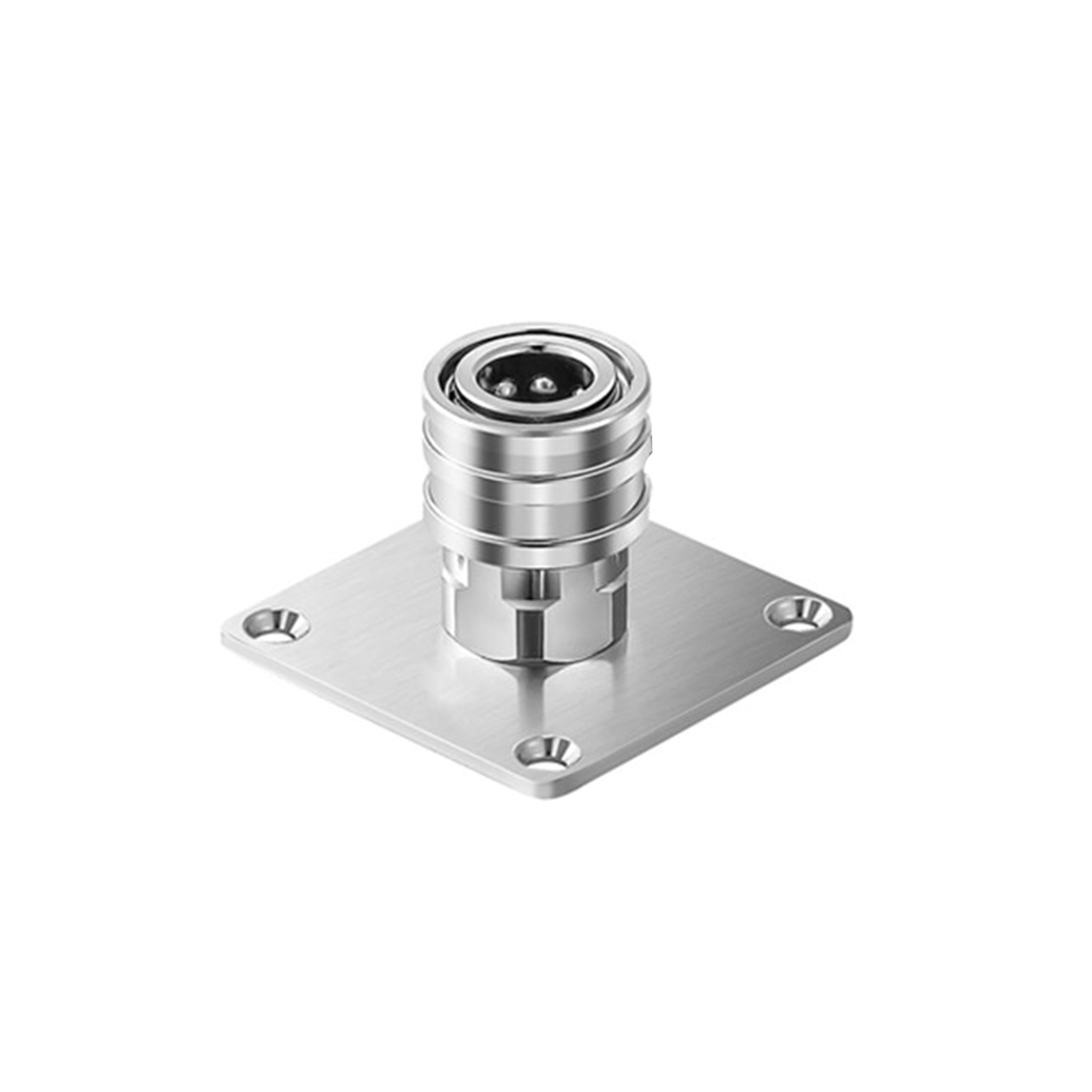 bilden visar ett väggfäste i 1/4" quick connect