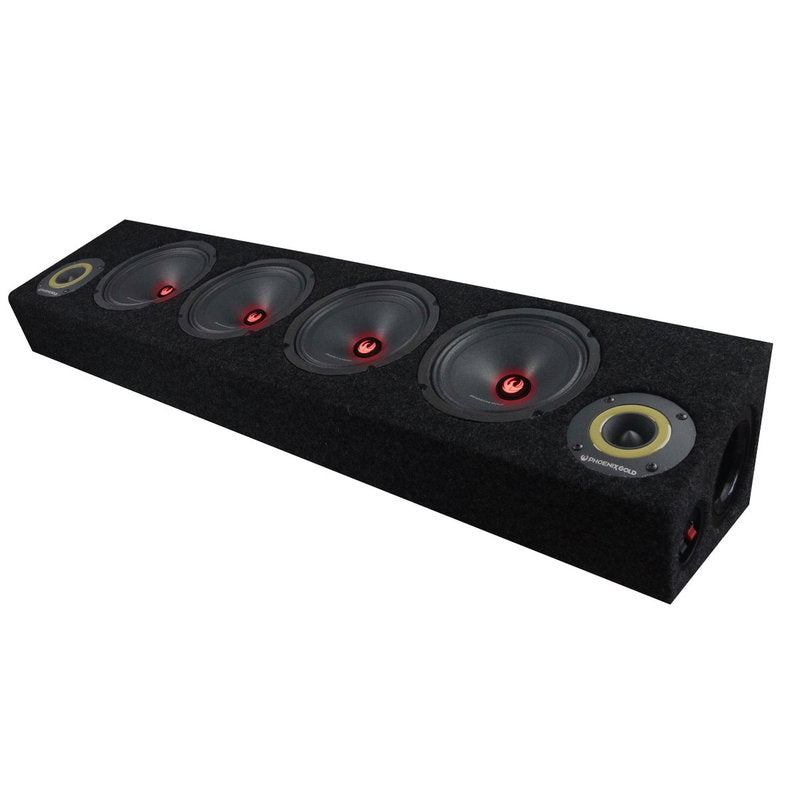Phoenix Gold ZP65BOXRGB – 1700W SPL Box with RGB
