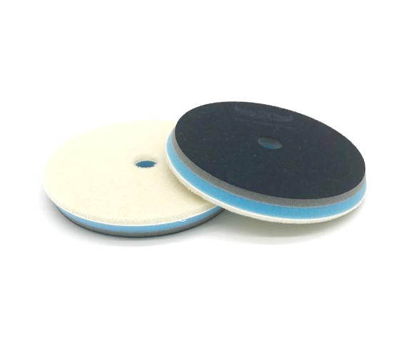 Angelwax Sandwich Pad Wool Compounding Pad 6"
