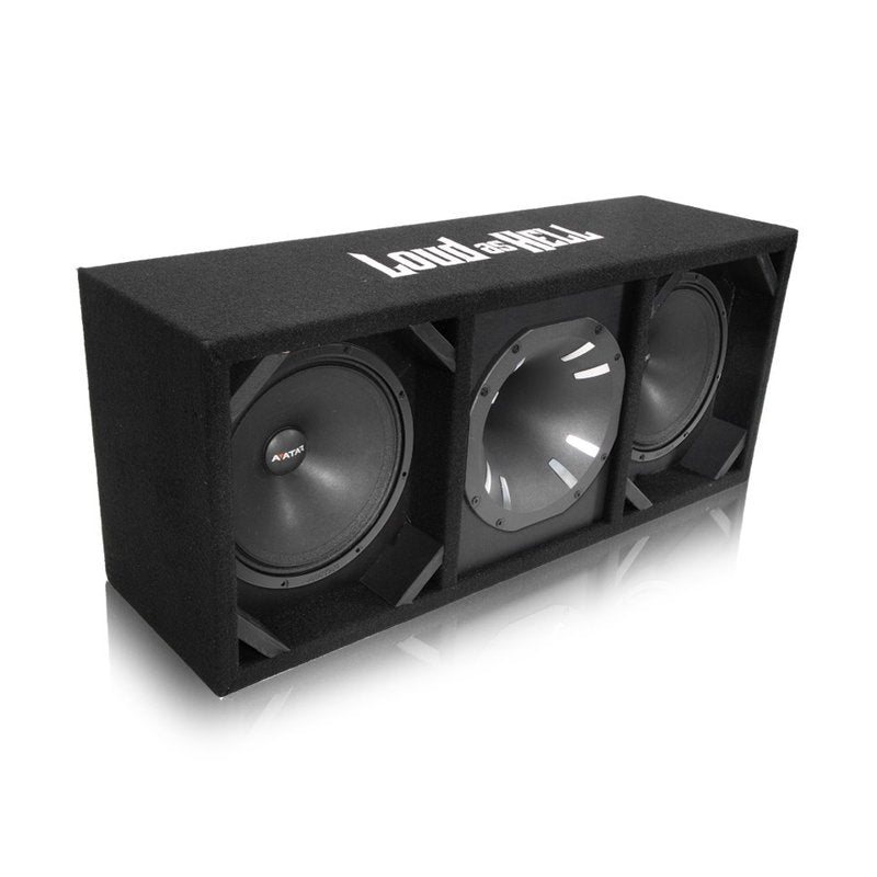 2x8" MTU-81LE Pro låda med Terror Horn