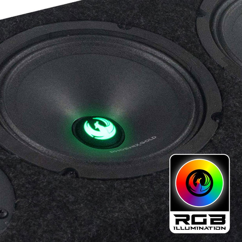 Phoenix Gold ZP65BOXRGB – 1700W SPL Box with RGB
