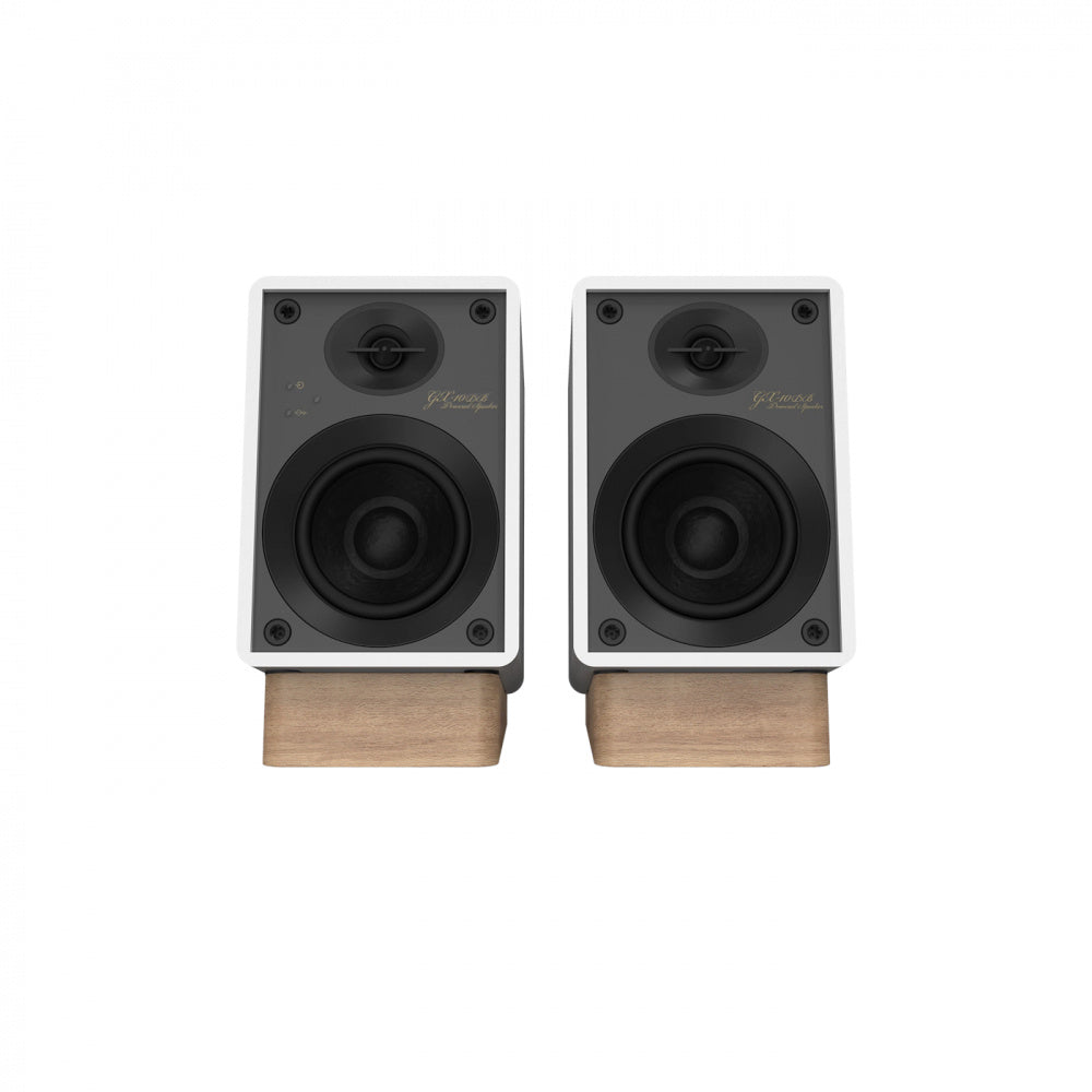 Onkyo GX-10DB aktiva stativhögtalare, vit