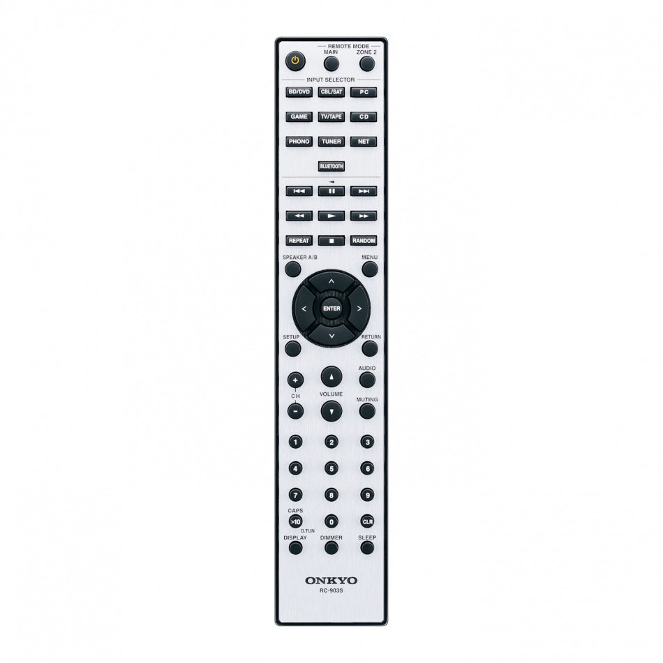 Onkyo TX-8470 stereoförstärkare med nätverk, HDMI & mer, svart