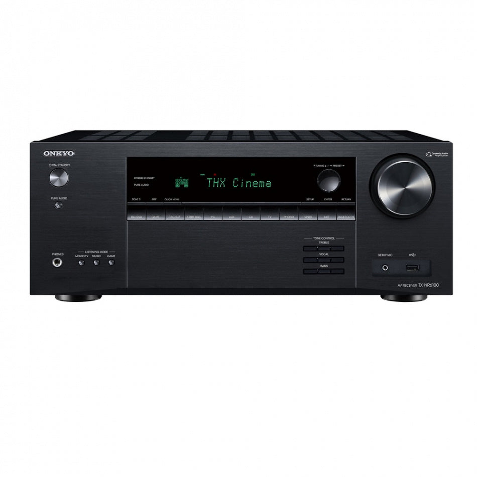 Onkyo TX-NR6100 hemmabioförstärkare, svart