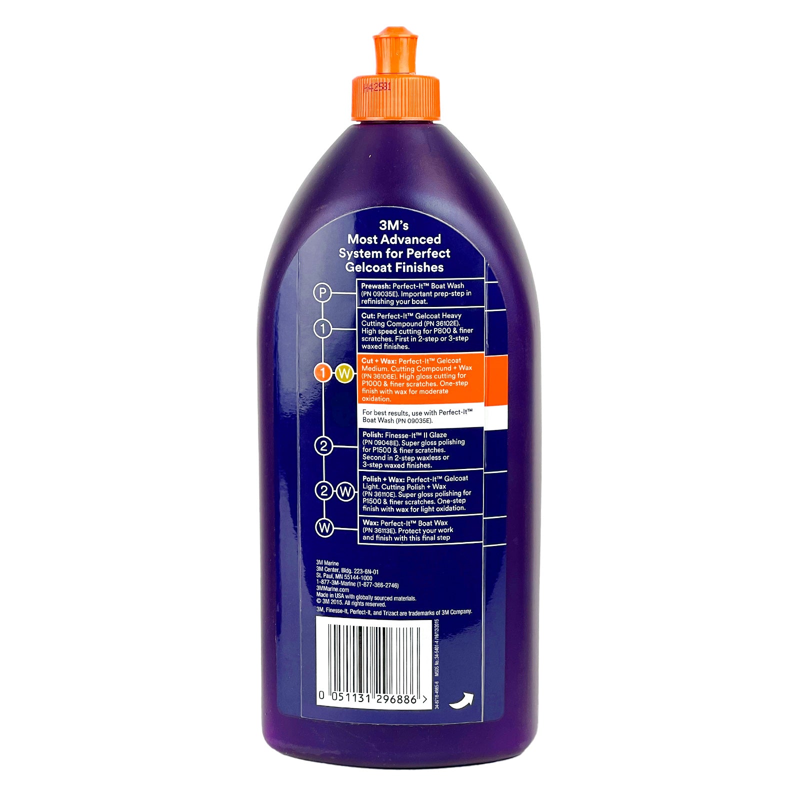 Polermedel Perfect-It Gelcoat Medium, 946 ml