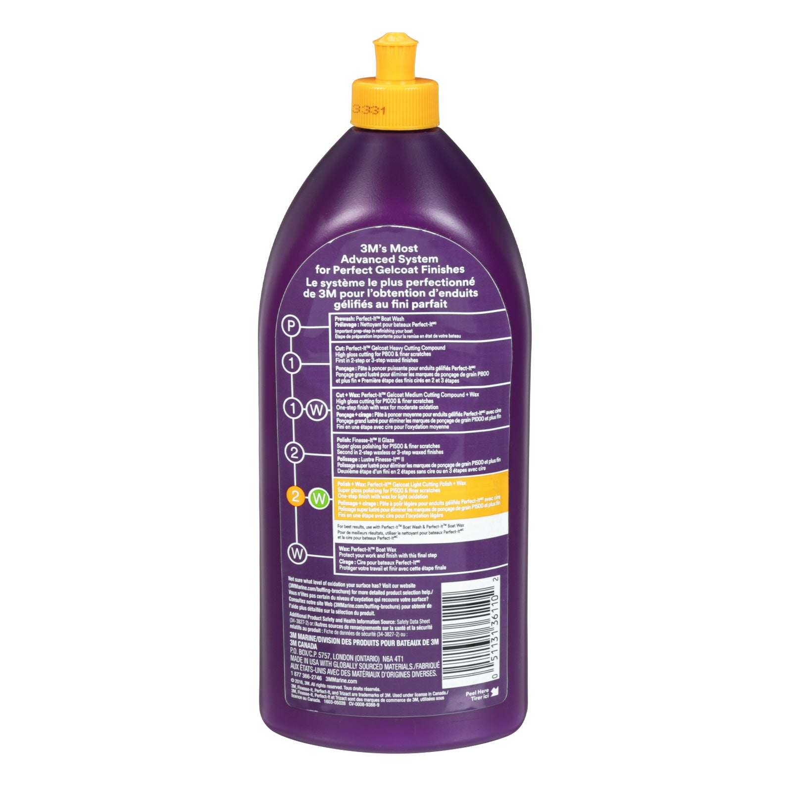 Polermedel Perfect-It Gelcoat Light, 946 ml