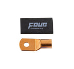 FOUR Connect 4-690390 STAGE3 OFC M8 Ring Terminal 50mm2, 20x Black