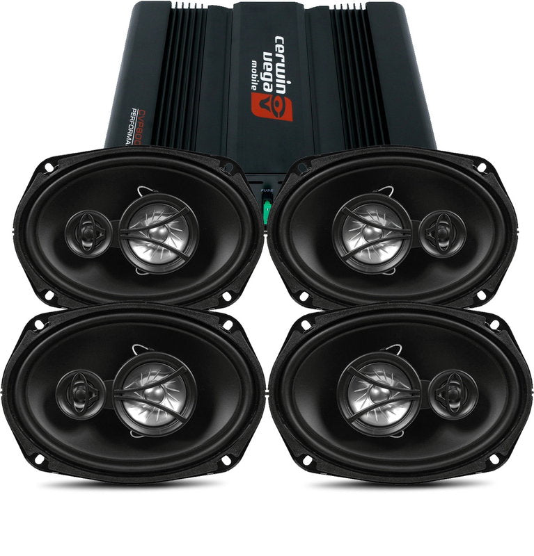 Cerwin Vega Xed69 amp kit