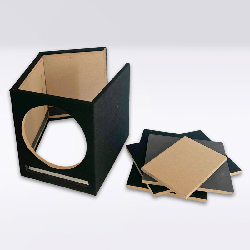 Reflex Box to be assembled - BOX for Subwoofer 15"