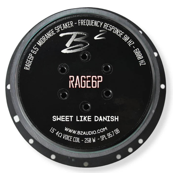 B² Audio RAGE 6P V3, 6.5 tums midbasar