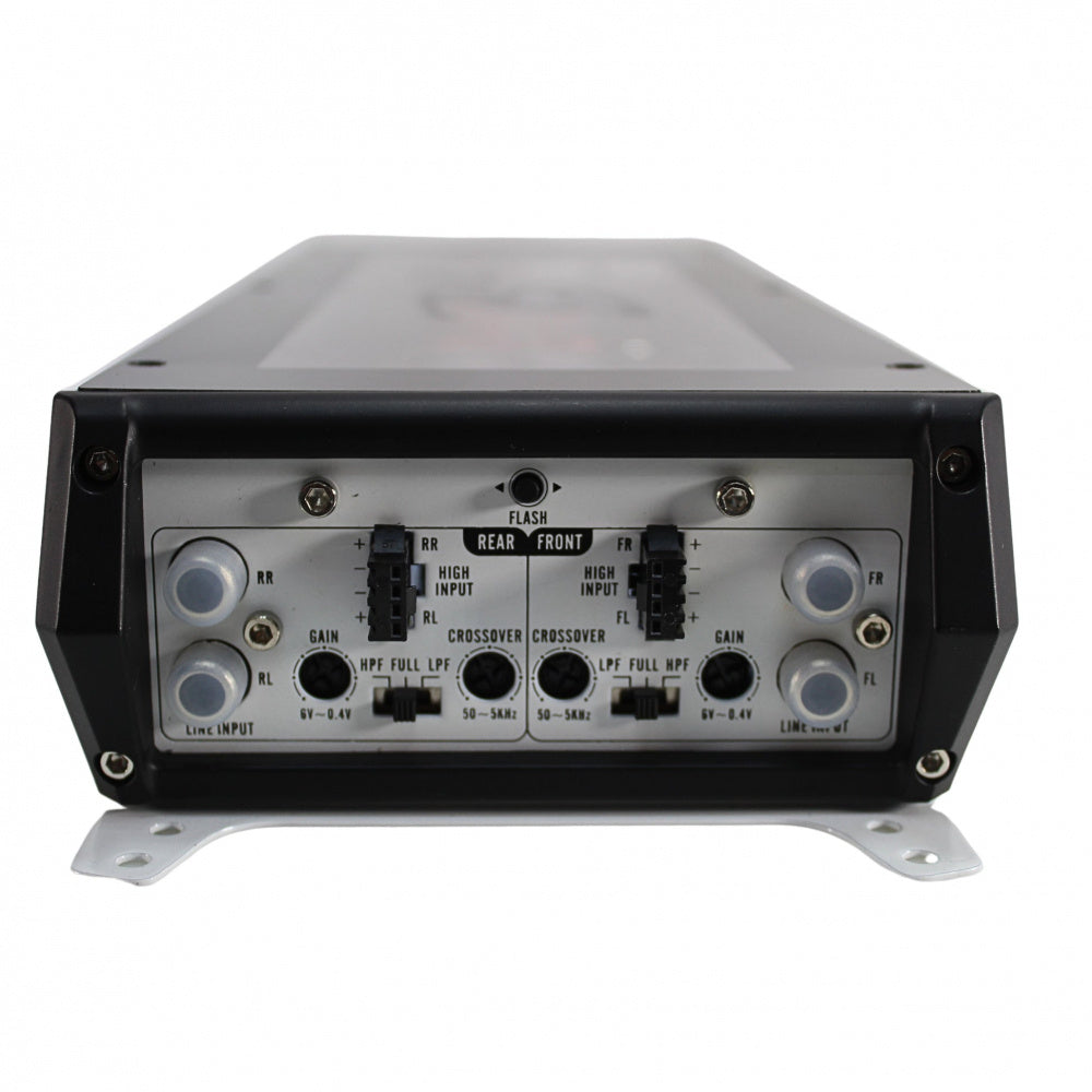 B2 Audio RIOT 1800.4 RGB, fyrkanaligt slutsteg med RGB-belysning
