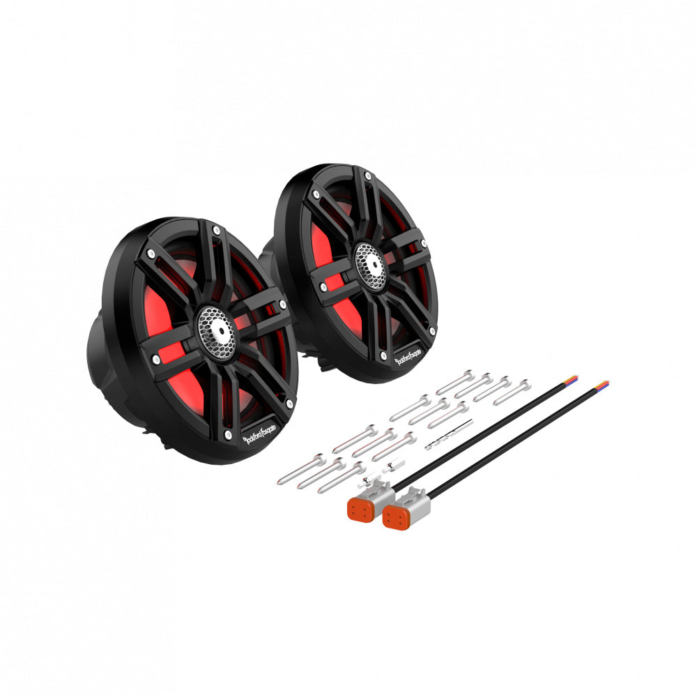 Rockford Fosgate M2-65 6.5" marinhögtalare, svart