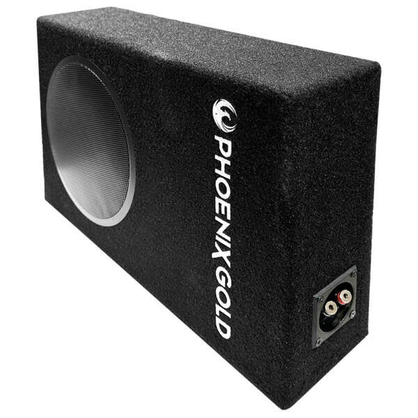 Phoenix Gold ZX18PBS - 400W Max Power 8″ Slim Subwoofer Box