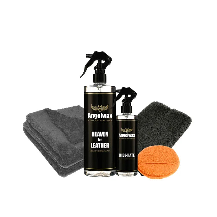 Angelwax Leather Kit - perfekta paketet för interiör rengöring