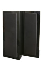 DLS Flatbox Slim Large v2 vägghögtalare Svart pianolack