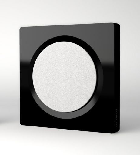 DLS Flatbox D-One vägghögtalare i svart, styck