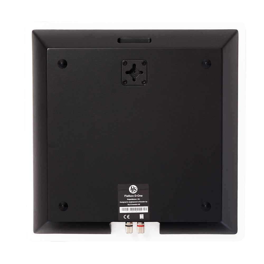DLS Flatbox D-One vägghögtalare i vitt, styck