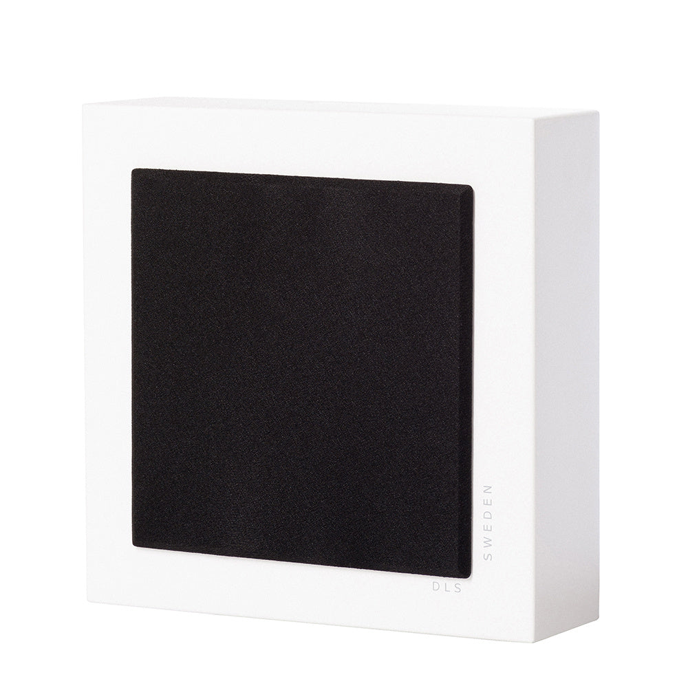 DLS Flatbox Mini on-wall högtalare i mattvitt, styck