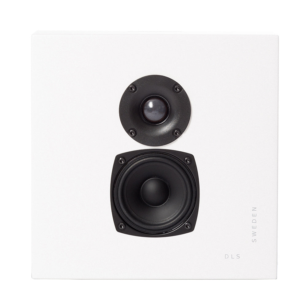 DLS Flatbox Mini on-wall högtalare i mattvitt, styck