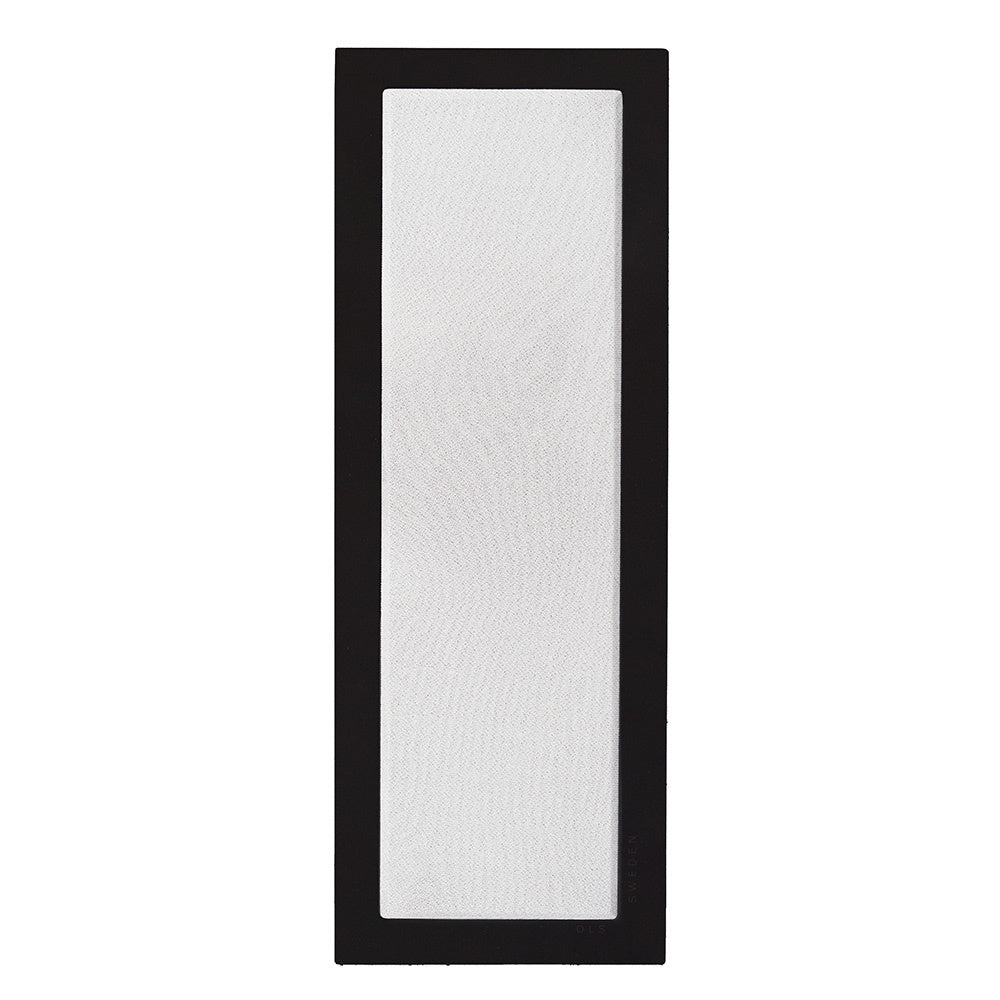 DLS Flatbox Slim Large vägghögtalare i mattsvart, styck