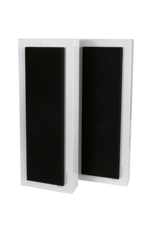 DLS Flatbox Slim Large vägghögtalare i vitt, styck