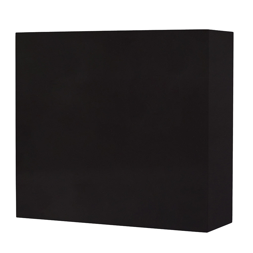 DLS Flatsub Midi vägghängningsbar aktiv subwoofer, mattsvart