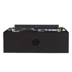 DLS Flatsub Midi vägghängningsbar aktiv subwoofer, mattsvart