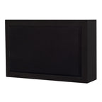DLS Flatsub 8.2 vägghängningsbar aktiv subwoofer, mattsvart