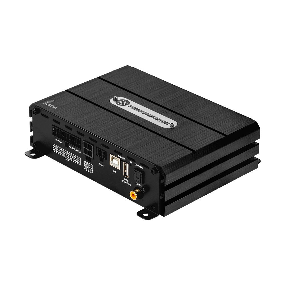 DLS PE4.8DA, 8-kanalig DSP med inbyggd förstärkare och Bluetooth