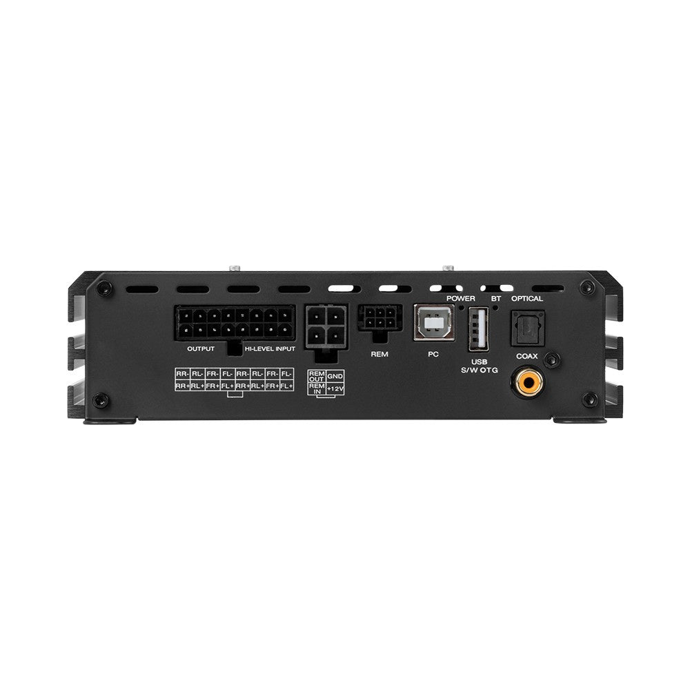DLS PE4.8DA, 8-kanalig DSP med inbyggd förstärkare och Bluetooth