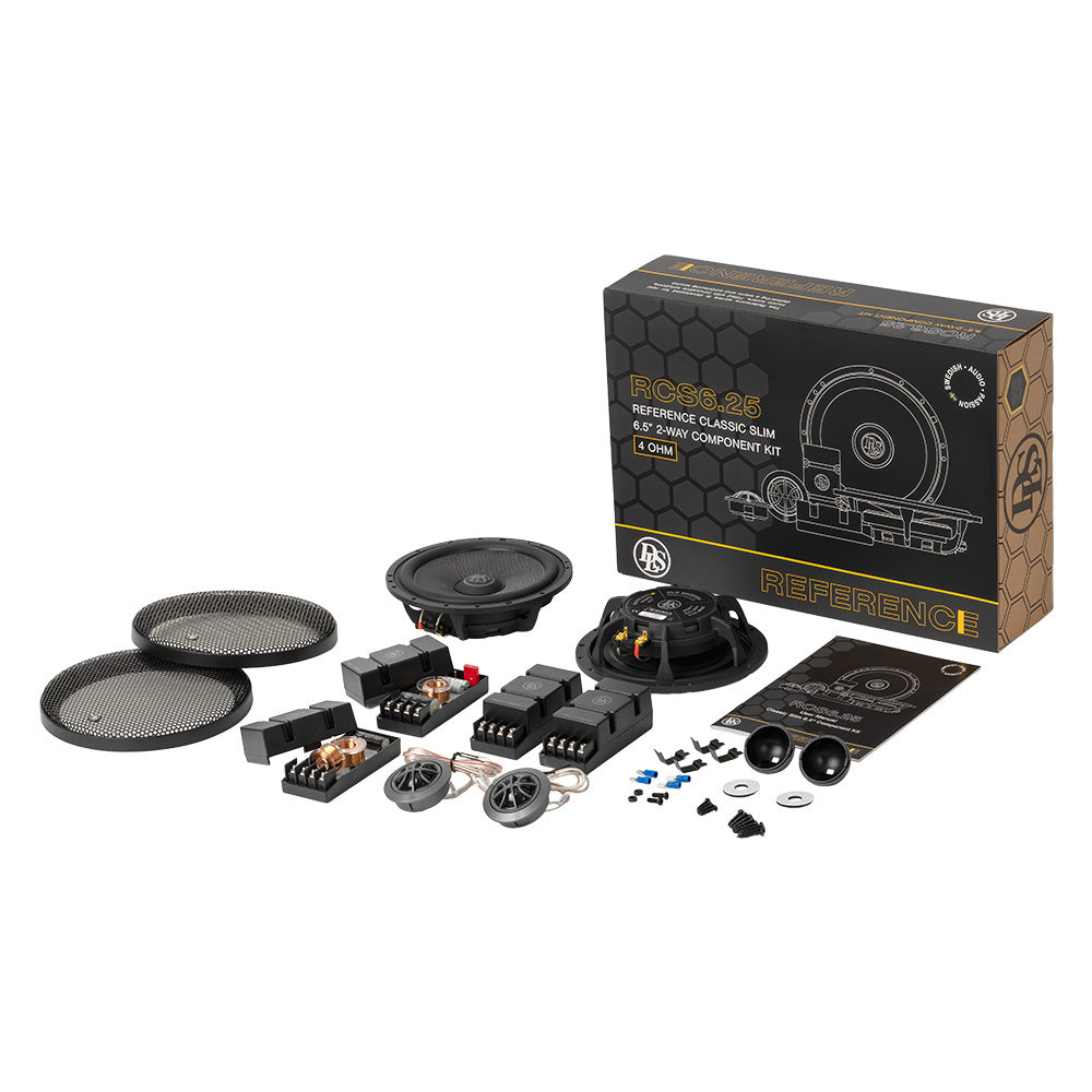 DLS Reference RCS6.25, extremt slimmat 6.5 tums kitsystem