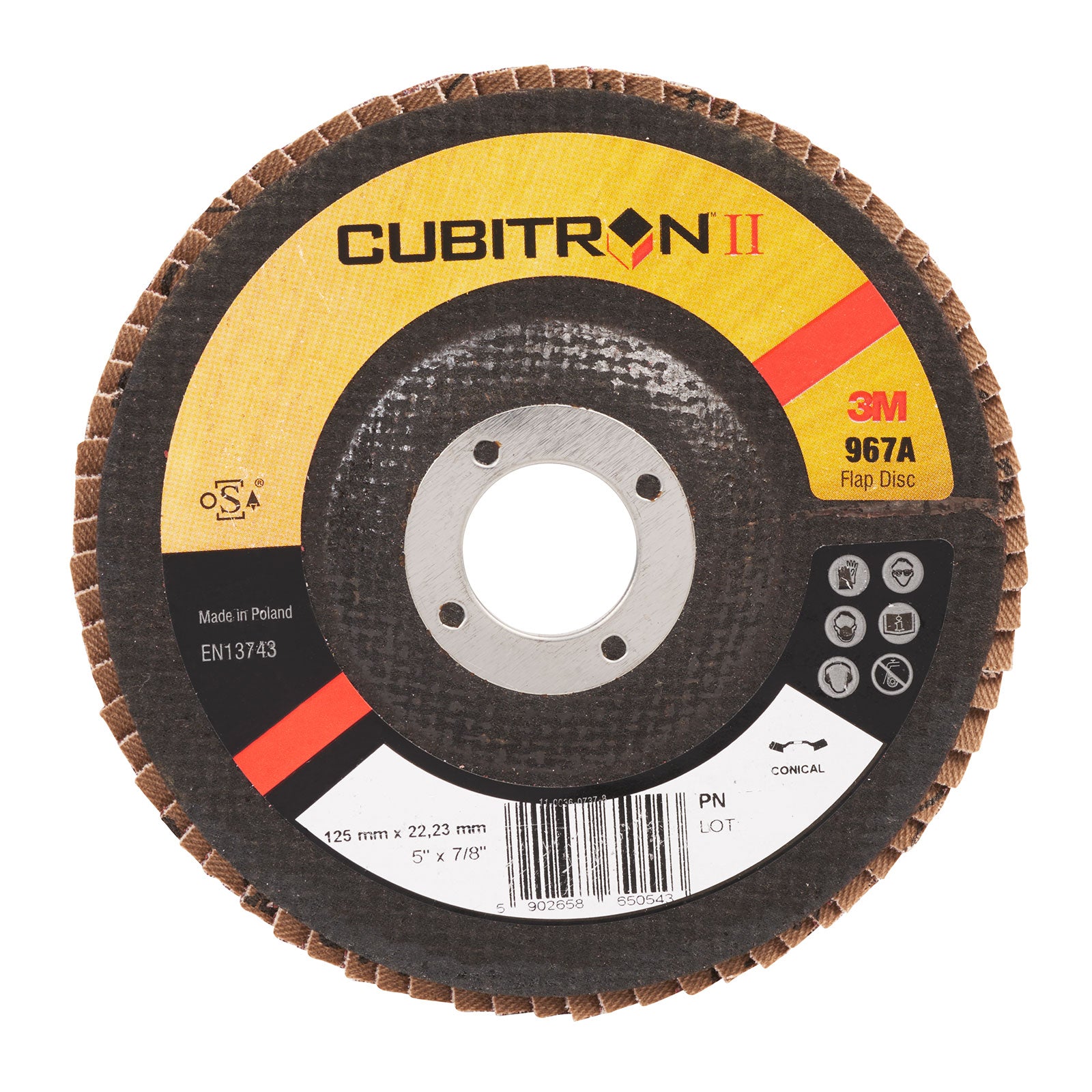 Lamellrondell Cubitron II 967A, 125 mm