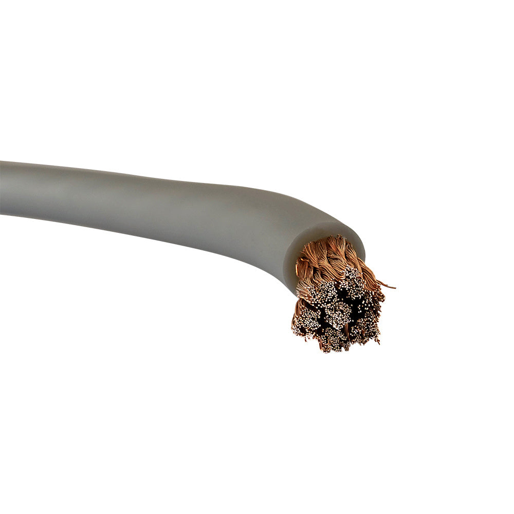 Auto-Connect CCA strömkabel 10mm², grå