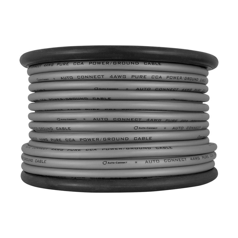 Auto-Connect CCA strömkabel 20mm², grå