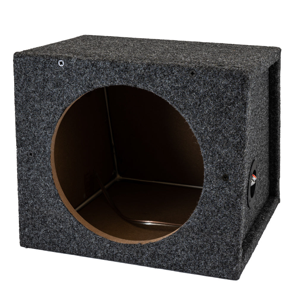 Montera baslåda-kit, omonterad sluten 1x10" baslåda från Auto-Connect