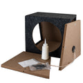 Montera baslåda-kit, omonterad sluten 1x12" baslåda från Auto-Connect