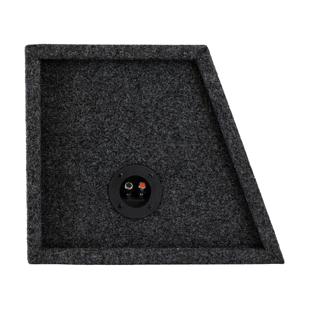 Montera baslåda-kit, omonterad sluten 1x12" baslåda från Auto-Connect