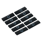 Auto-Connect 10-pack krympslang 8mm, svart