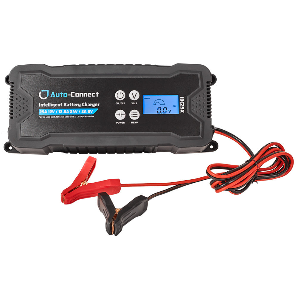 Auto-Connect IBC25X, 25A batteriladdare