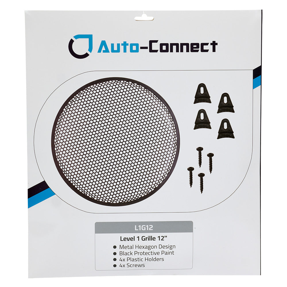 Auto-Connect Hexagon högtalargaller, 12 tum