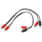 Auto-Connect tvinnad Y-splitt lågnivå 2 hane-1 hona, Level 1