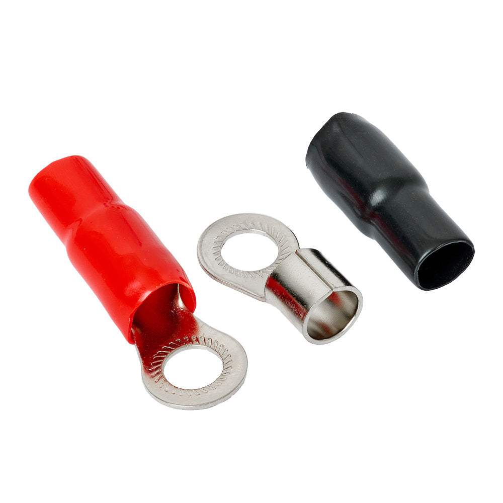 Auto-Connect röd och svart ringkabelsko M12, 53 mm²