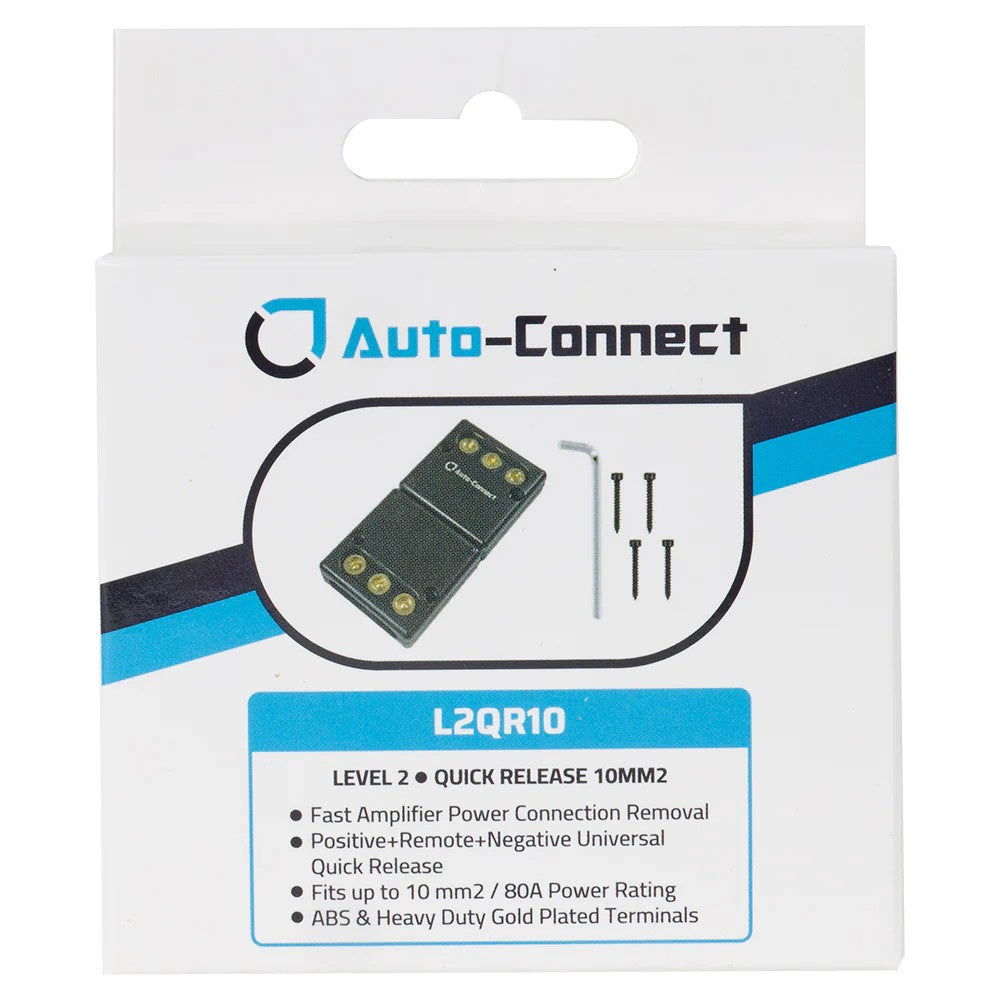Auto-Connect snabbkontakt, 10mm²