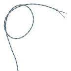 Auto-Connect Tvinnad OFC-högtalarkabel 2x0.5 mm², grå löpmeter