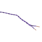 Auto-Connect Tvinnad OFC-högtalarkabel 2x0.5 mm², lila löpmeter