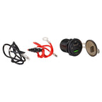 USB-laddare med voltmätare och USB-C