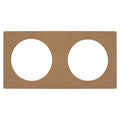 MDF-monteringsplatta, 2x6.5 tum